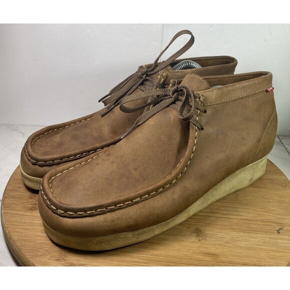 Clarks Stinson HI Ankle Leather Chukka Style Boot Men's Size 10M #78734 - Picture 1 of 6